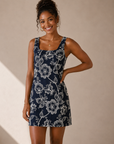 Navy Roberts Dress