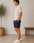 Oat Heather Ashe SS Shirt Sweater