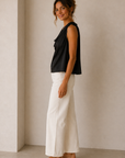 Black Cara Sleeveless Top