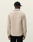 Ivory Lennon Bouclé Overshirt