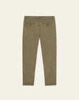 Teak Brown Como Solid Suit Pants Seasonal