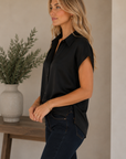 Navy Kinsley Top