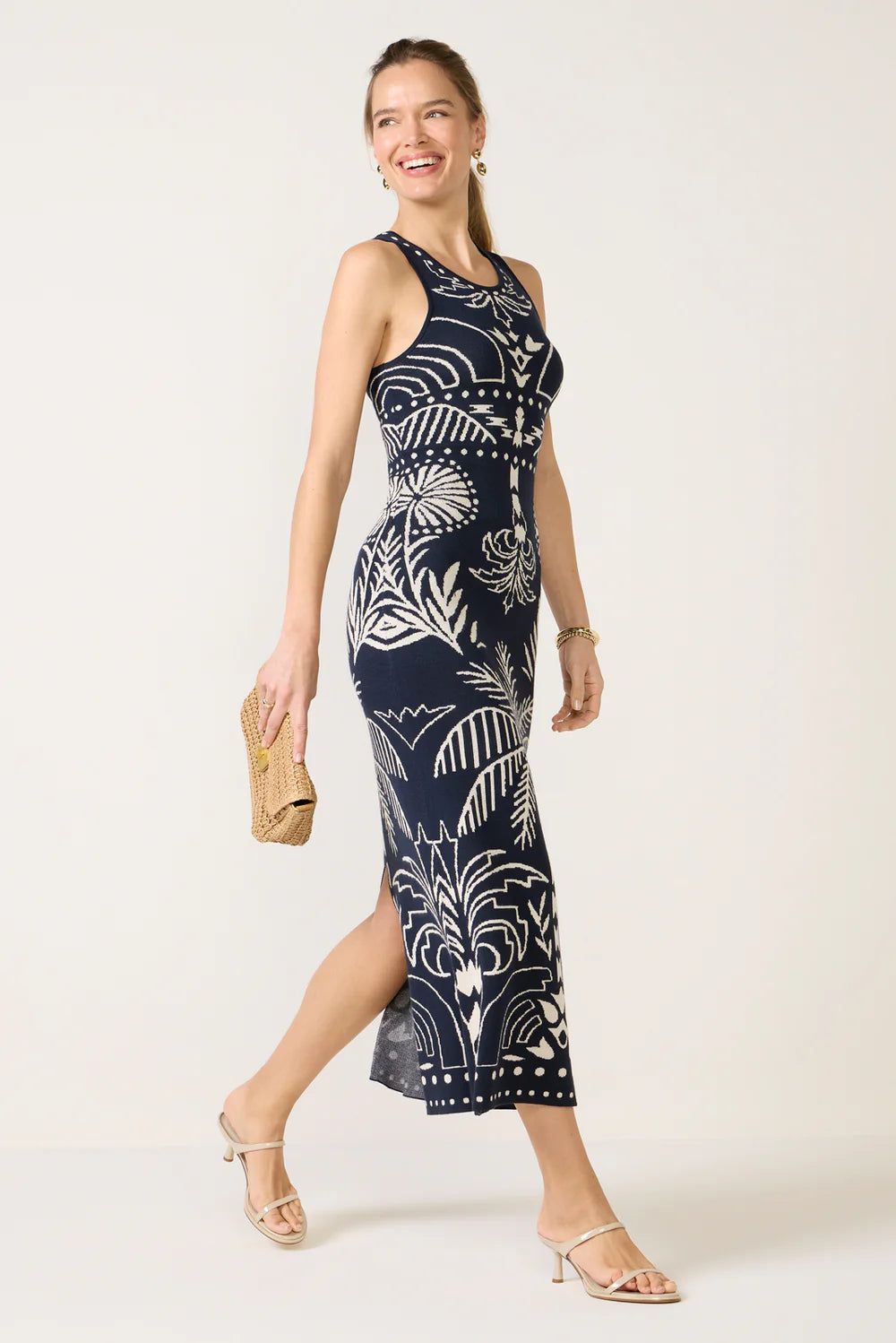 Esperanza Eclipse Midi Dress – Purpose Boutique