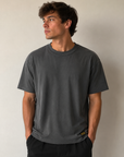 Black Midweight Tee