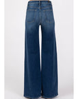 Dark Pippa High Rise Super Wide Jean