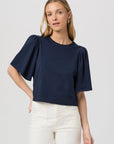 Dark Ink Blue Sigrid Tee