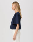 Dark Ink Blue Sigrid Tee