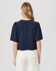 Dark Ink Blue Sigrid Tee