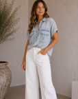 Tracy Wash Moore Top