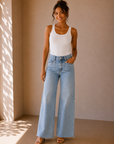 Canoga 31" Anessa W/ Raw Hem