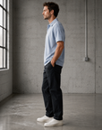 Soft Chambray Hemp Resort Polo