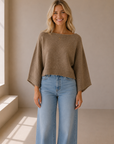 Mocha Stephanie Top