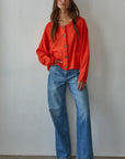 Red Orange Marisa Cardigan