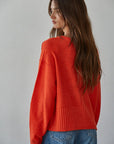 Red Orange Marisa Cardigan