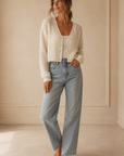 Cream Rosalyn Blouse