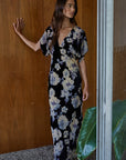 Black Floral Ella Dress
