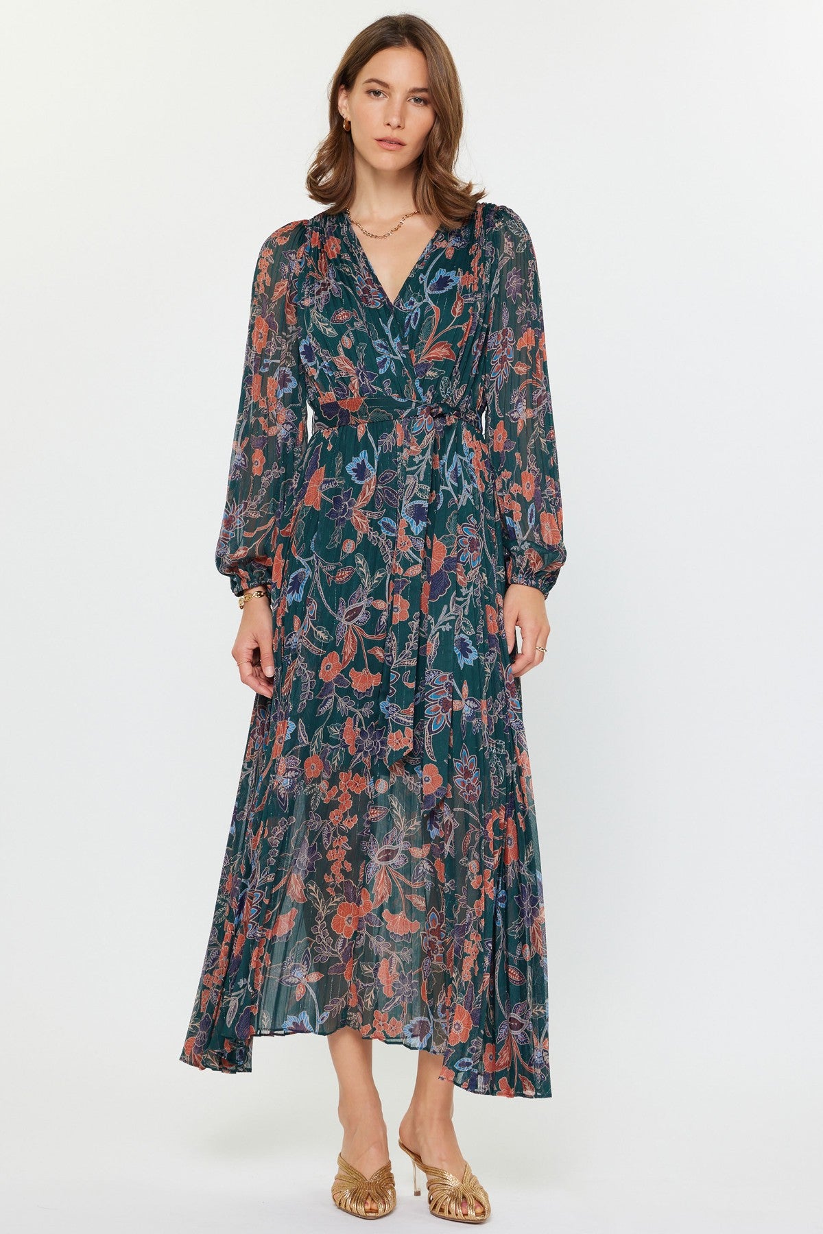 Dark Green Adelayne Dress – Purpose Boutique