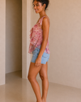 Pink Xandra Blouse