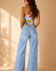 Light Denim Ultra Wide Jean