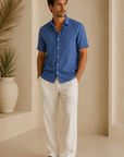 Coastal Fjord Halyard SS Dress Shirt