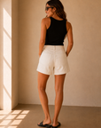 Lamb Coronado Pleated Short