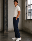 Saturday Hemp Navy Chino