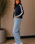 Navy Teo Jacket
