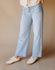 Fortitude Meg Patch Pocket Wide Leg Denim