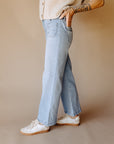 Fortitude Meg Patch Pocket Wide Leg Denim