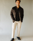 Friday Khaki Glen Check Trouser