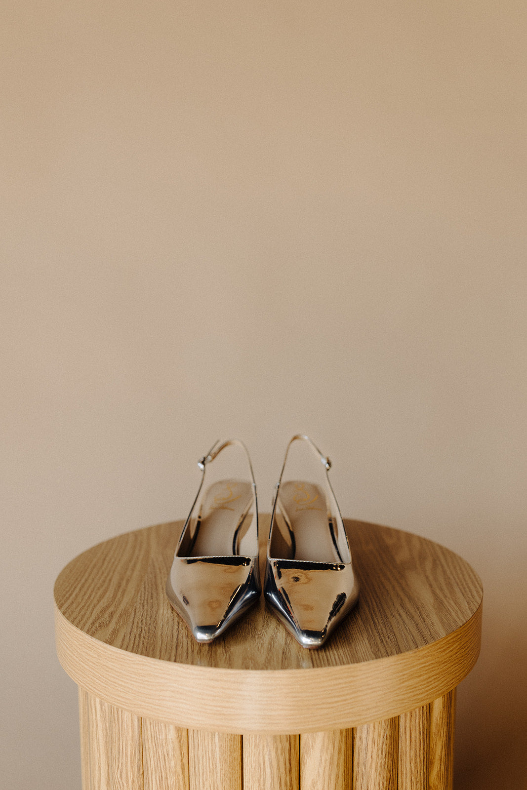 Sam Edelman Silver Bianka Sling Heel