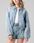 Medium-Light Indigo Bottomless Brunch Jacket