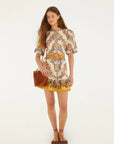 Hilo Stripes Sand Mini Dress