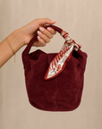 Burgundy Elsa Bag