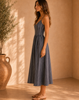 Eclipse Romy Striped Maxi Dress