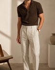 Natural Saltwood Trouser