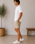 White Levine Short Sleeve Shirt
