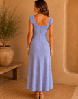Navy & White Kaliyah Dress