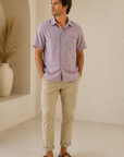 Lavender Classic Stretch Selvage Shirt