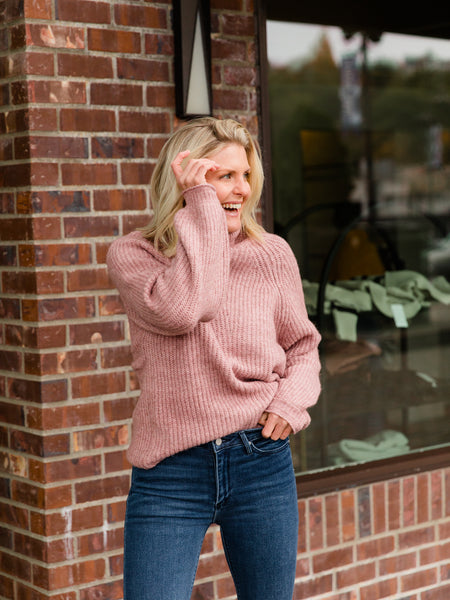 Pink Carly Sweater