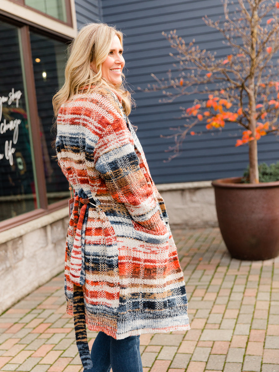 Multi Color Ainsley Cardigan Purpose Boutique