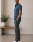 Dark Teal Morgan Short Sleeve Top