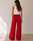 Tomato Meg High Rise Fab Ab Wide Leg