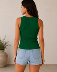 Jade Aspen Textured Top