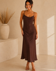 Brown Priscilla Dress