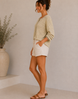 Butter Yellow Drew Cardigan