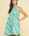 Blue Multi Bonnie Dress