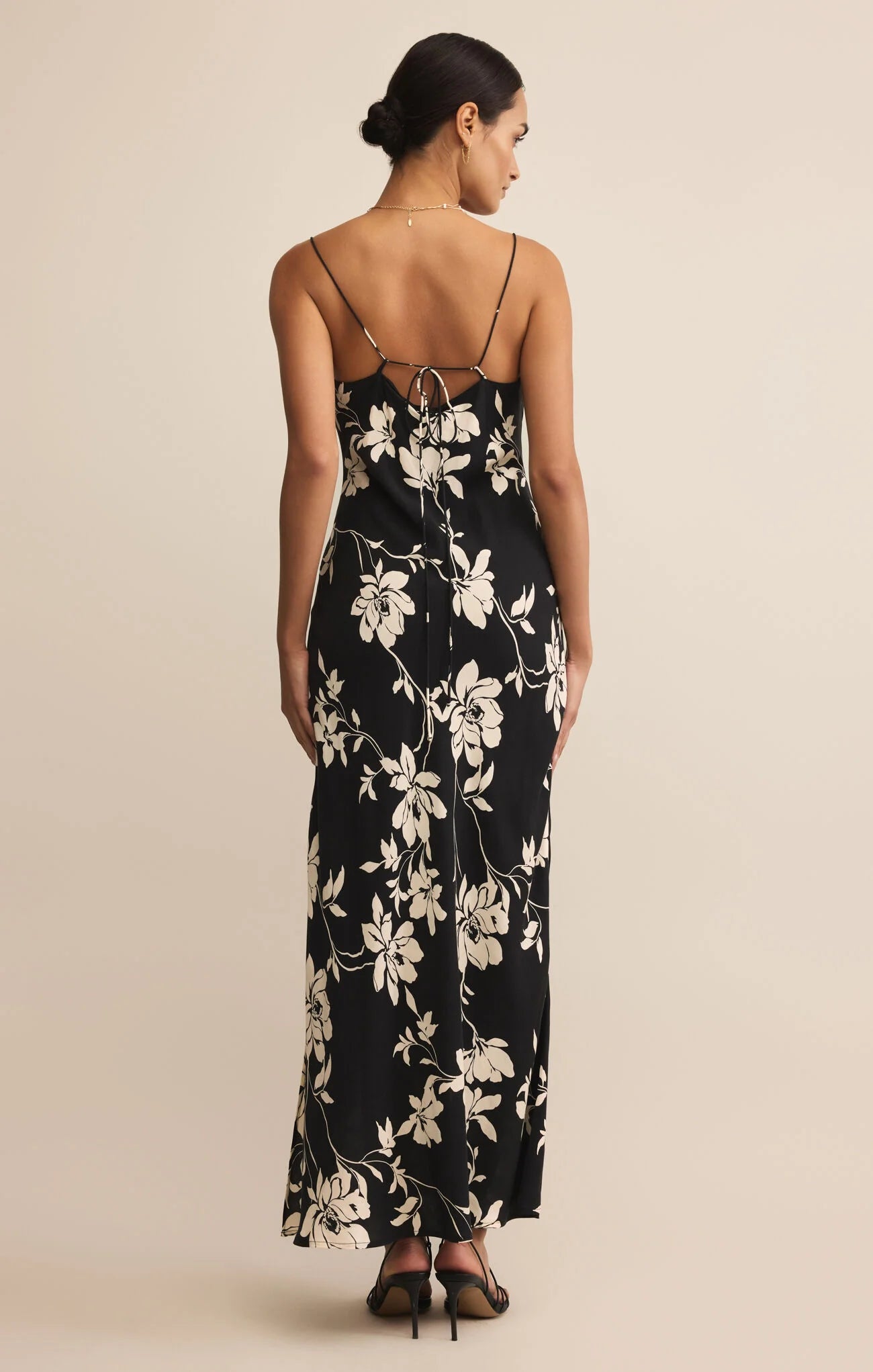 Black Cielo Clea FLoral Midi Dress