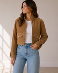 Candle Glow Beige Sheila Jacket