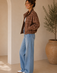 Brown Plaid Cooper Jacket - ACT19470PD